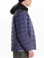 EMERSON Ανδρικό μπουφάν puffer ThermoLining 242.EM10.63 STONE PURPLE/BLACK