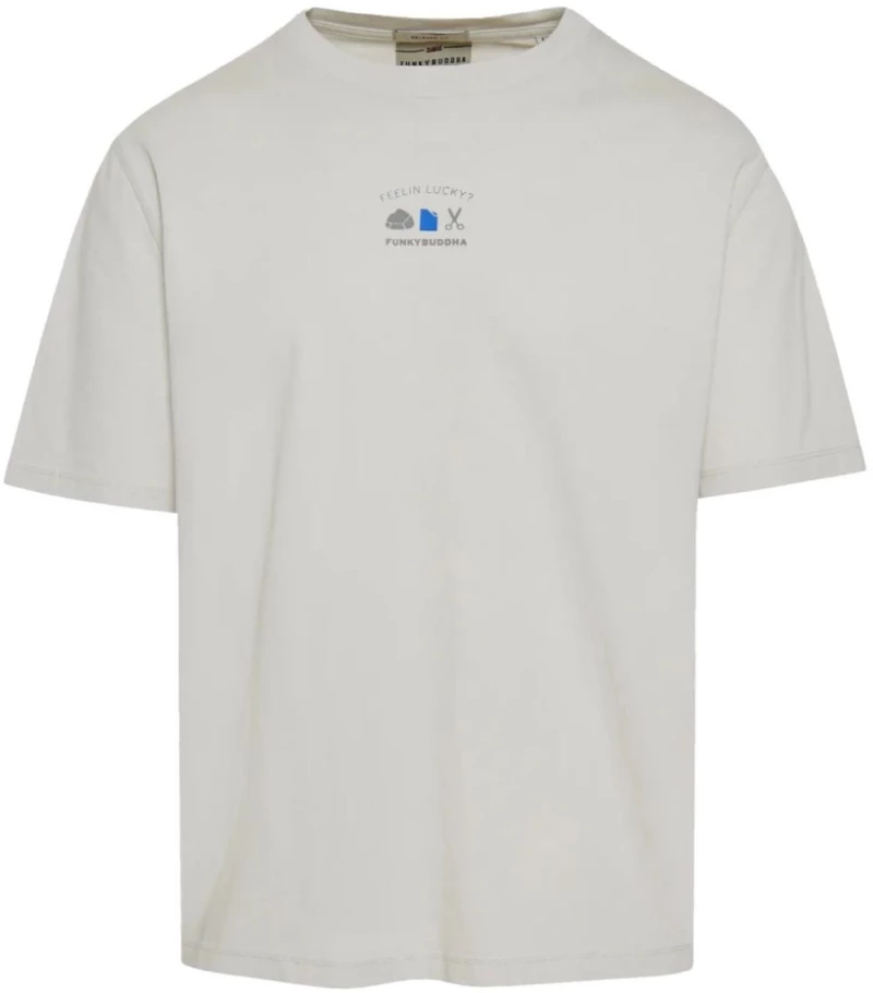 FUNKY BUDDHA Ανδρικό  T-Shirt FBM011-304-04 MIST