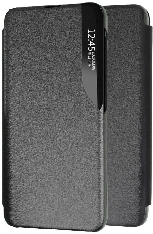 Θήκη Book Ancus Smart Flip για Xiaomi Redmi 13C TPU Μαύρο