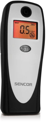 Συσκευή Αλκοτέστ Sencor SCA BA01 με LCD Οθόνη και Ηχητική Ειδοποίηση