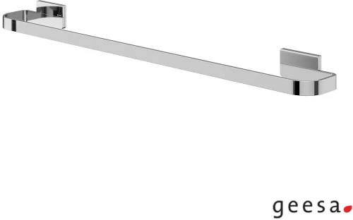 Geesa Craft Πετσετοκρεμάστρα Σταθερή Μονή 60cm Inox Chrome
