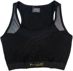 Μπλούζα crop top "Wild" μαύρη
