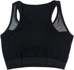 Μπλούζα crop top "Wild" μαύρη