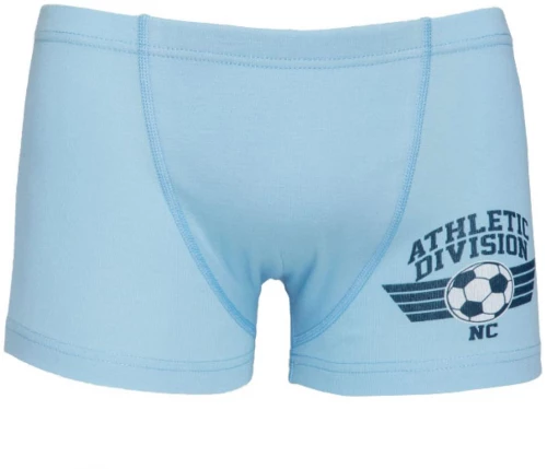 Boxer γαλάζιο με σχέδιο
