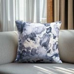 479635 BEAUTY HOME ΜΑΞΙΛΑΡΟΘΗΚΗ ΜΠΛΕ ΛΟΥΛΟΥΔΙΑ 40 X 40 CM