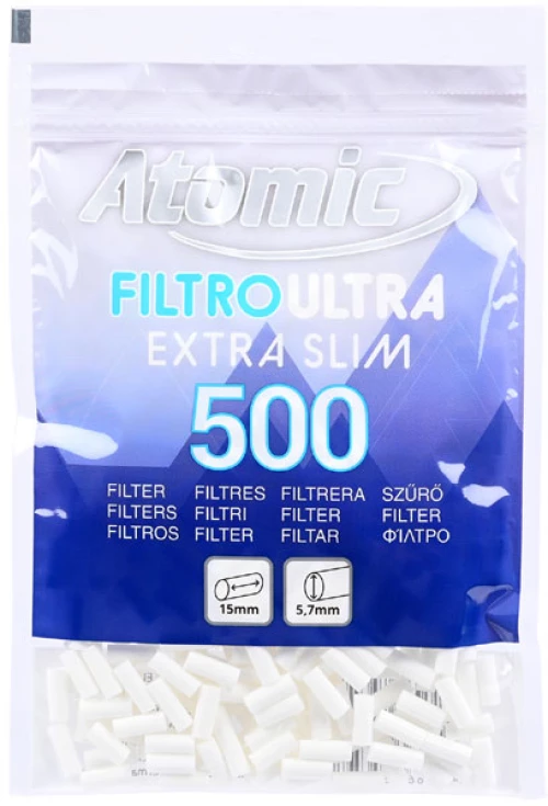 Atomic Φιλτράκια Σακουλάκι - 5.7mm Extra Slim 500