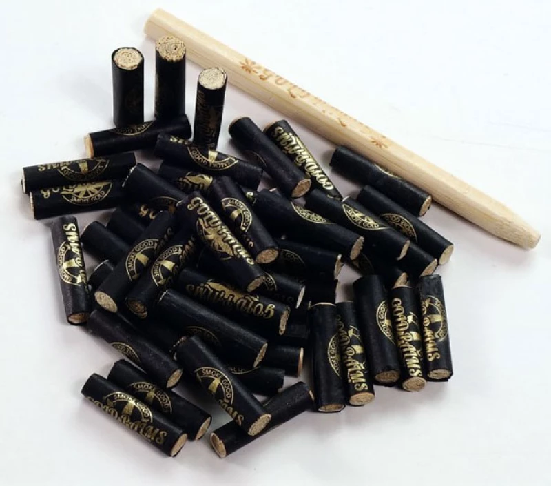 Gold Palms Φιλτράκια από Καλαμπόκι Χειροποίητα 6-8mm - 42τεμ.