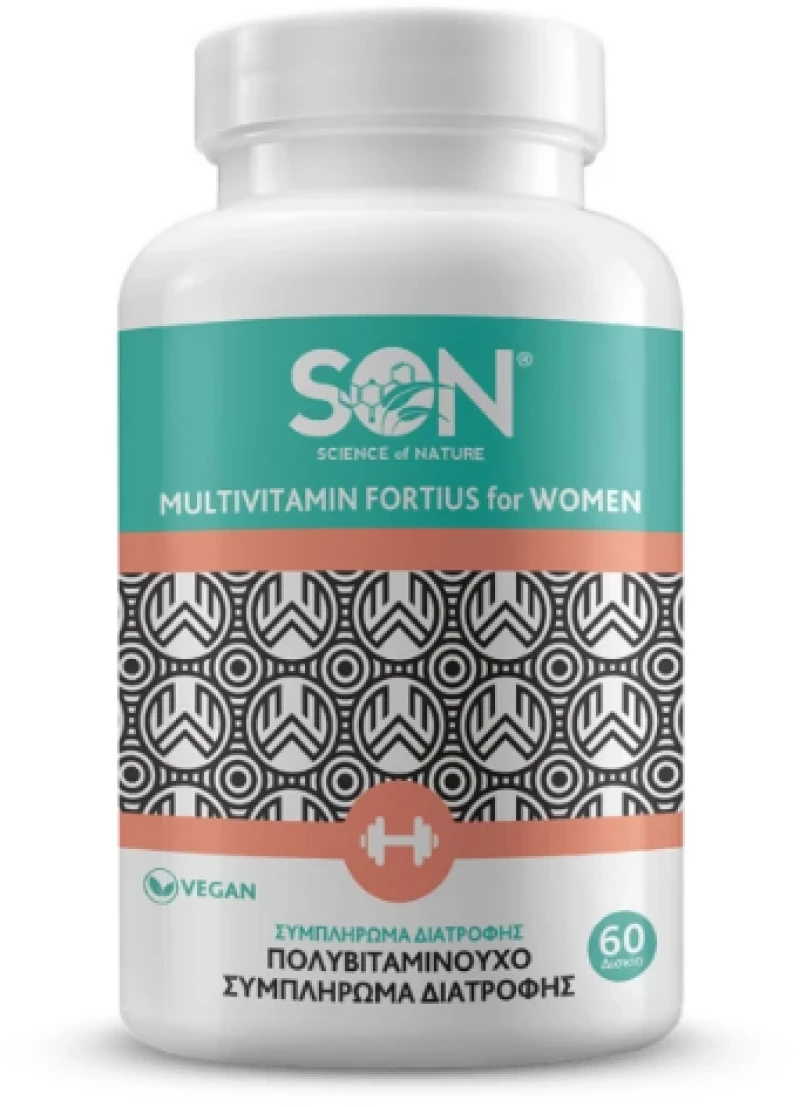 Science of Nature Multivitamin | Fortius For Women Πολυβιταμίνη | 60 tabs