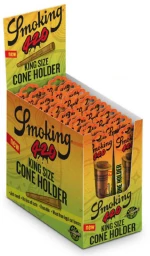 Smoking Κύλινδρος Αποθήκευσης Ξύλινος 420 Wood Cone Holder -  12.5cm
