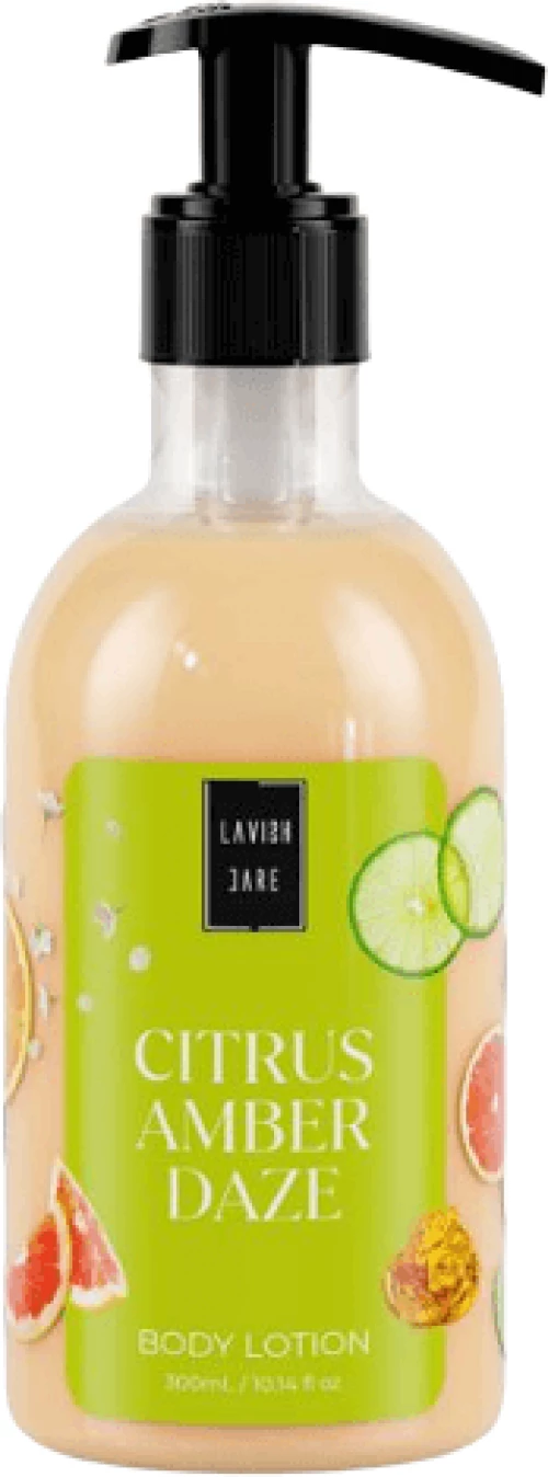 Lavish Care | Body Lotion Citrus Amber Daze | Ενυδατική Κρέμα Σώματος Με Άρωμα Κίτρο | 300ml