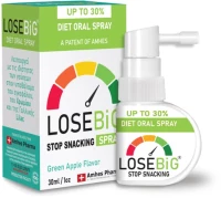 Losebig | Diet Oral Spray Stop Snacking με Γεύση Πράσινο Μήλο | 30ml
