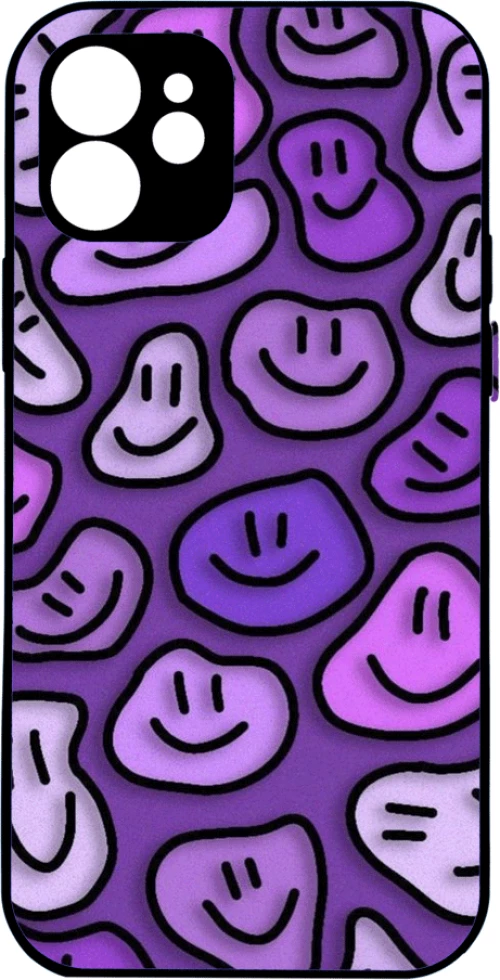 Purple faces IPhone 15 Plus