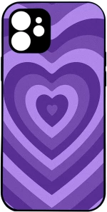 purple hearts IPhone 12