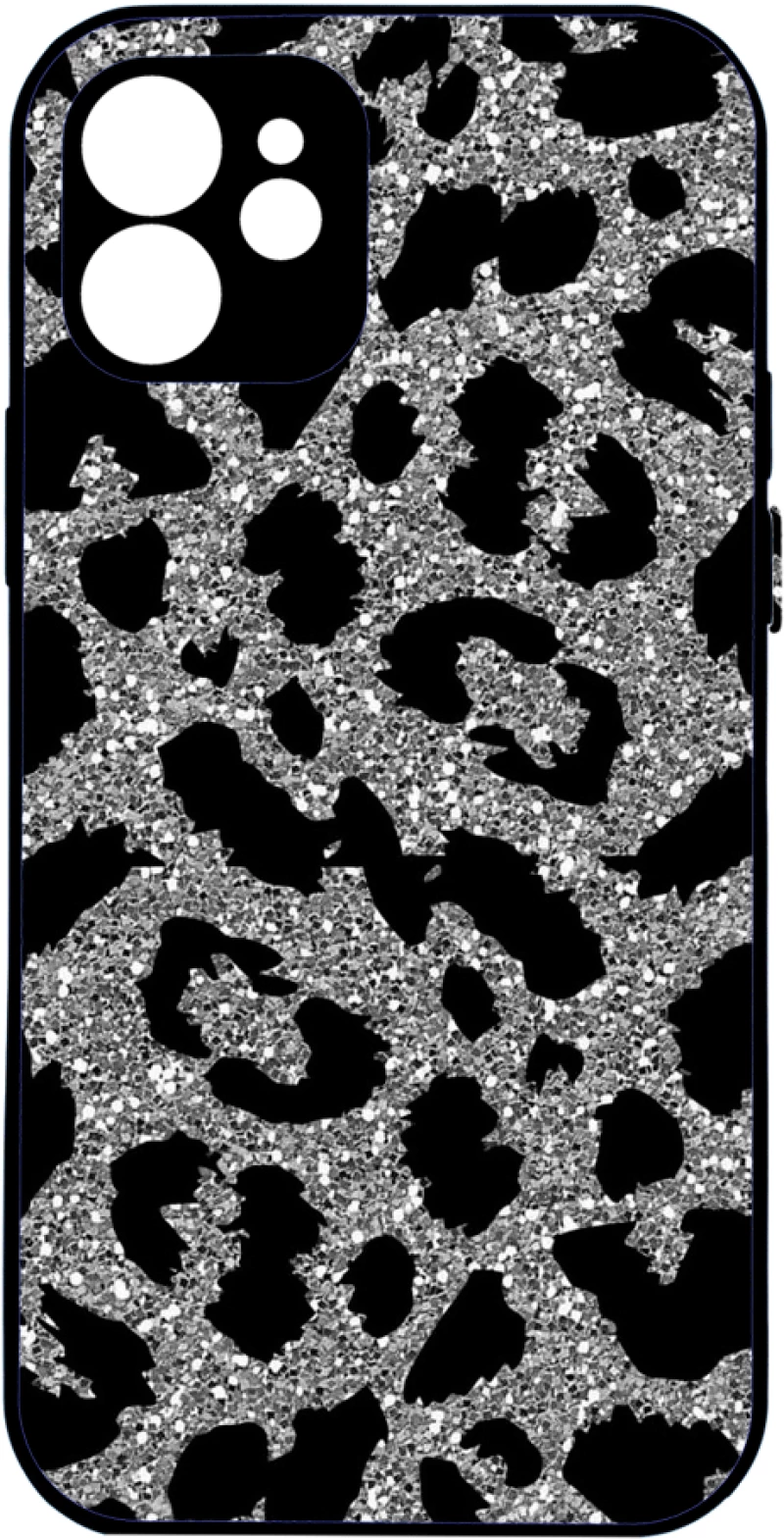 Animal print leopard silver IPhone XR