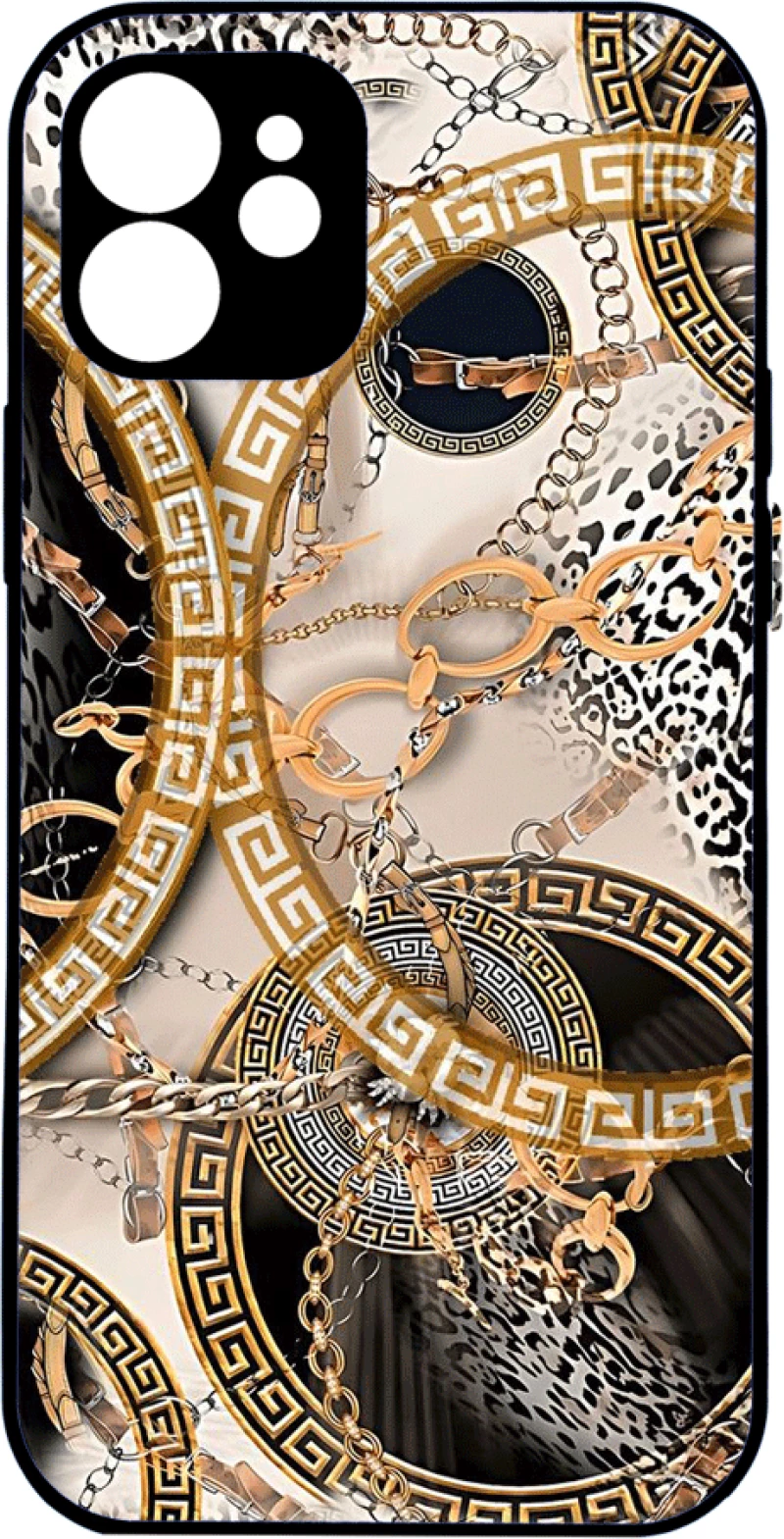 Animal print circle art Samsung Galaxy S24 Ultra