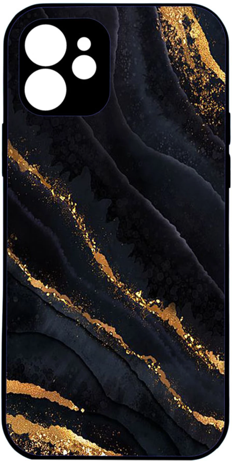 Marble black-gold desing 1 IPhone 14