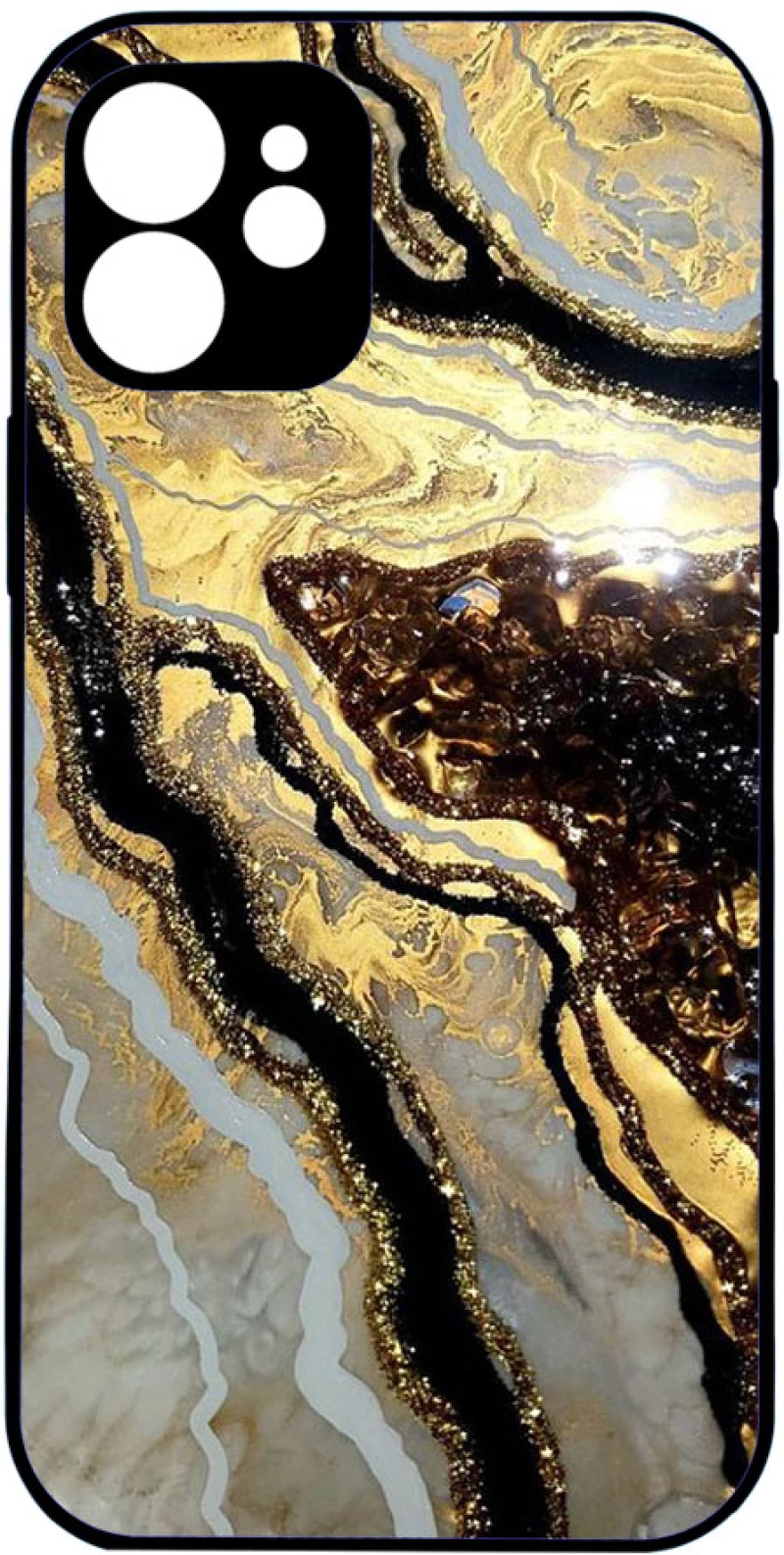 Marble black-gold desing 1 IPhone 11
