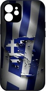 Greek Flag Desing 1 IPhone 15 Plus
