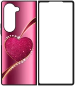 Shining Heart Samsung Galaxy Z Fold 6