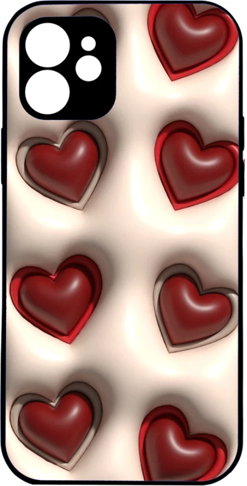 Red hearts Redmi Note 10 5G