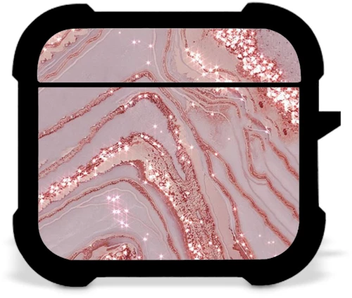 Marble Pink Airpods 4