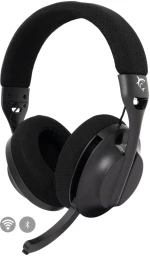 WHITE SHARK TRIPLE MODE (WIRED/WIRELESS/BT) GAMING HEADSET WGH-2441 BLACK