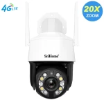 SRIHOME 4G LTE PZT IP CAMERA 5MP QHD 20x ZOOM