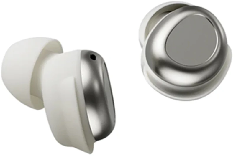BLACKVIEW ENC BT5.4 AIRBUDS 9 LED SCREEN WITH CHARGING DOCK BEIGE WHITE