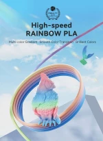 Creality Hyper PLA  Rainbow Wild Blossom Long Grad.- Fast Printing Filament with CFS tag 1kg 1.75