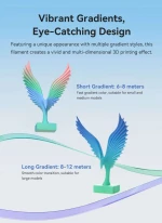 Creality Hyper PLA  Rainbow Wild Blossom Long Grad.- Fast Printing Filament with CFS tag 1kg 1.75