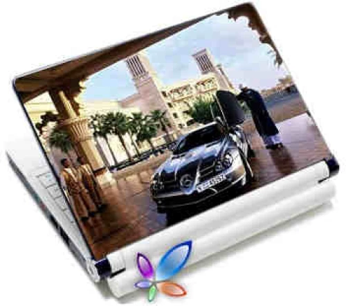 LAMTECH 9.2'-12.4' LAPTOP SKIN MERC BENZ CAR