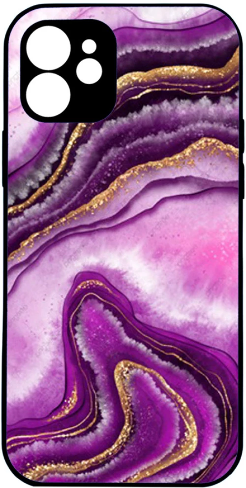 Marble purple IPhone 12 Pro
