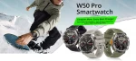 BLACKVIEW MULTI-FUNCTION SMARTWATCH WITH FLASH LIGHT AND GR MENU BLACK