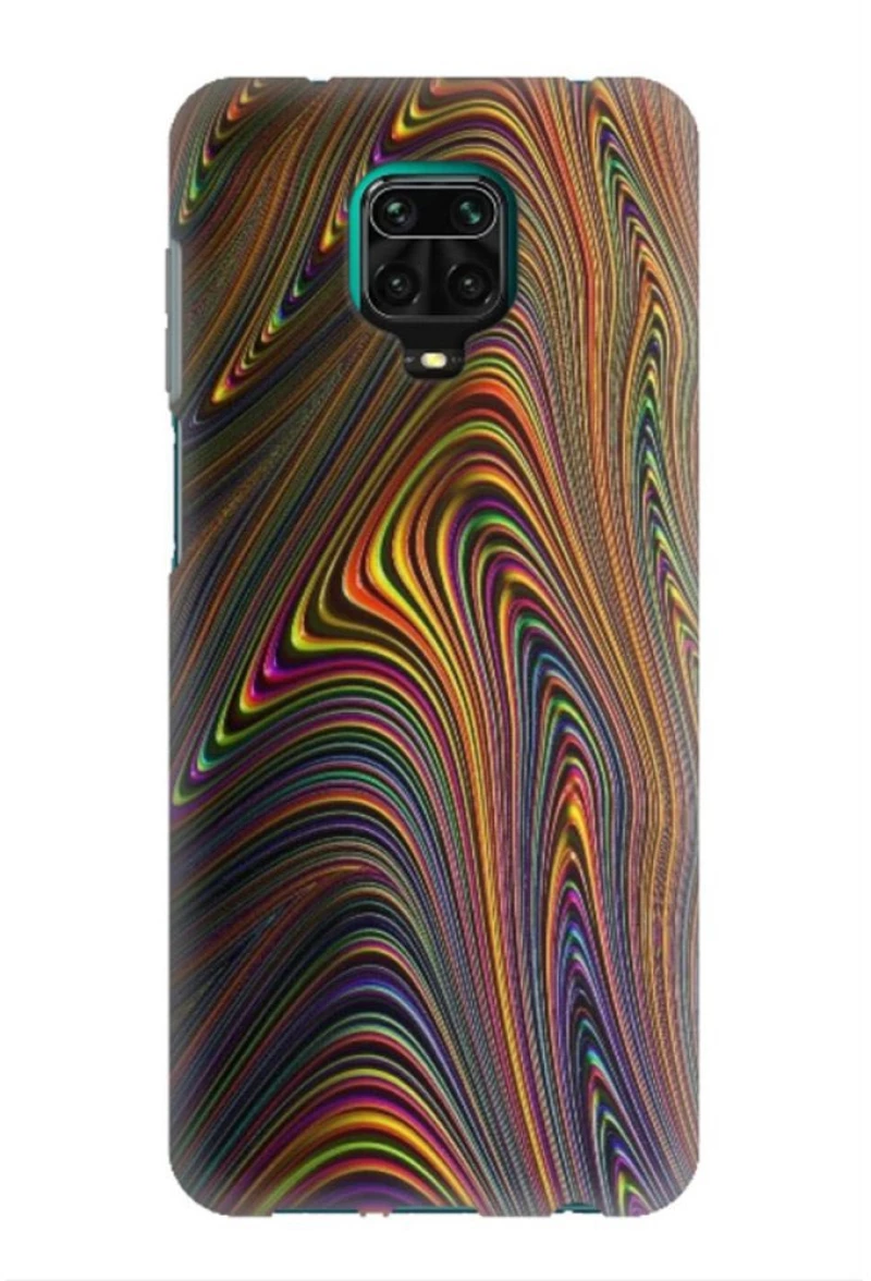 Lines Silicone case Θήκη για Xiaomi Redmi Note 9s / 9 Pro / 9 Pro Max multicolour