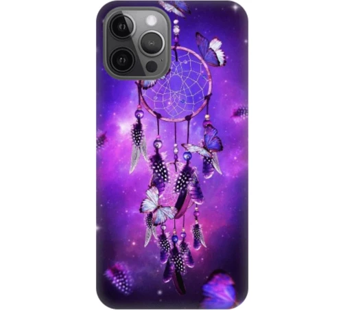 Dream Catcher Silicone case Θήκη για Iphone 12 Pro Max purple