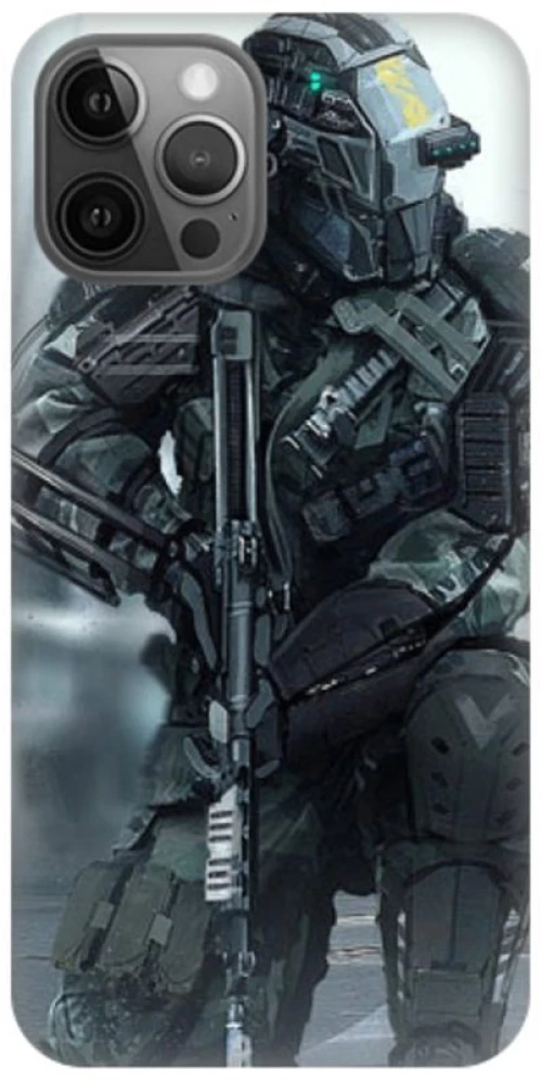 Call of Duty Silicone case Θήκη για Iphone 13 Pro Max army green