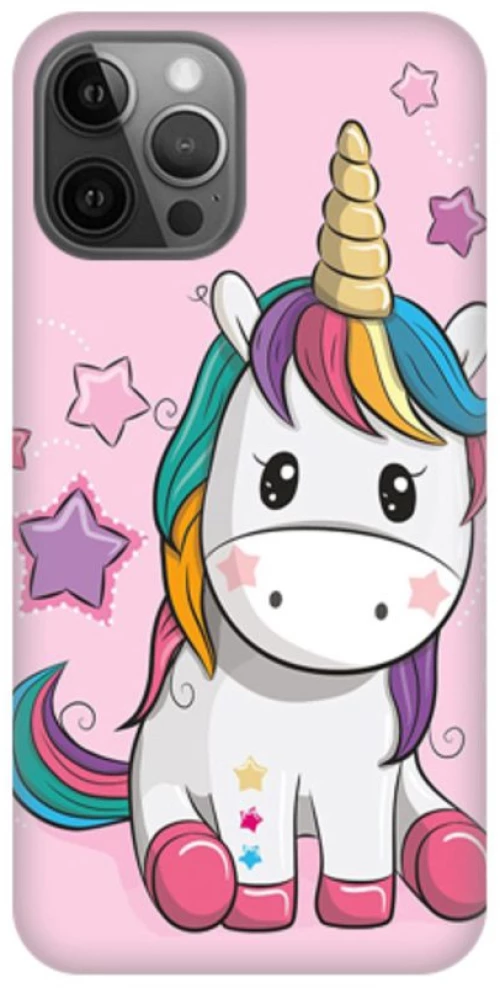 Baby Unicorn Silicone case Θήκη για Iphone 13 Pro Max pink