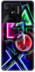 Gamer Symbols Silicone case Θήκη για Xiaomi Redmi 10c