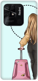 Travel Girl Silicone case Θήκη για Xiaomi Redmi 10c