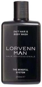 Lorvenn Man 24/7 Hair & Body Wash 250ml