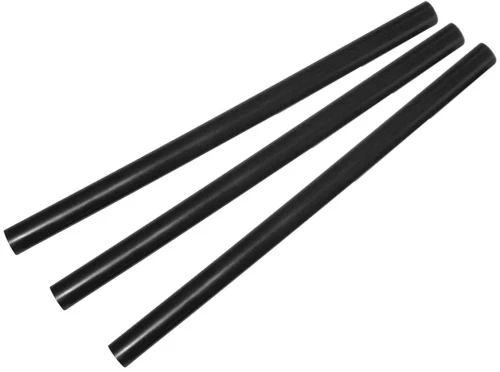 Ράβδοι Σιλικόνης Μαύρες 11mm 20cm