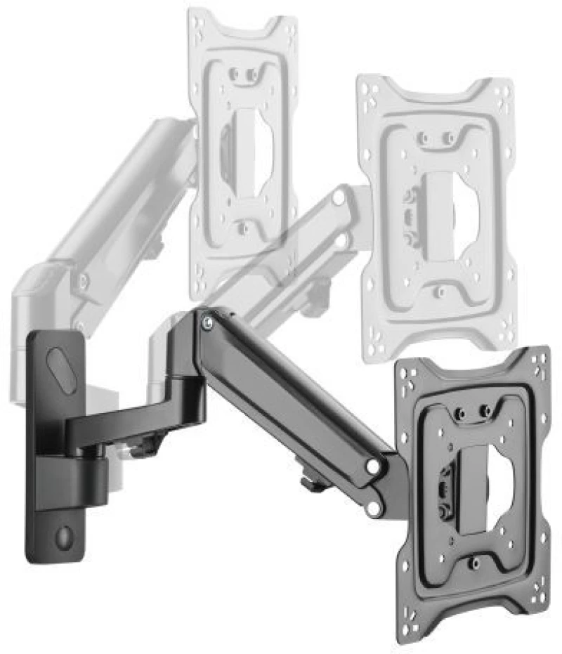 BRATECK επιτοίχια βάση LDA33-222 για τηλεόραση 23-43" έως 23kg, full motion