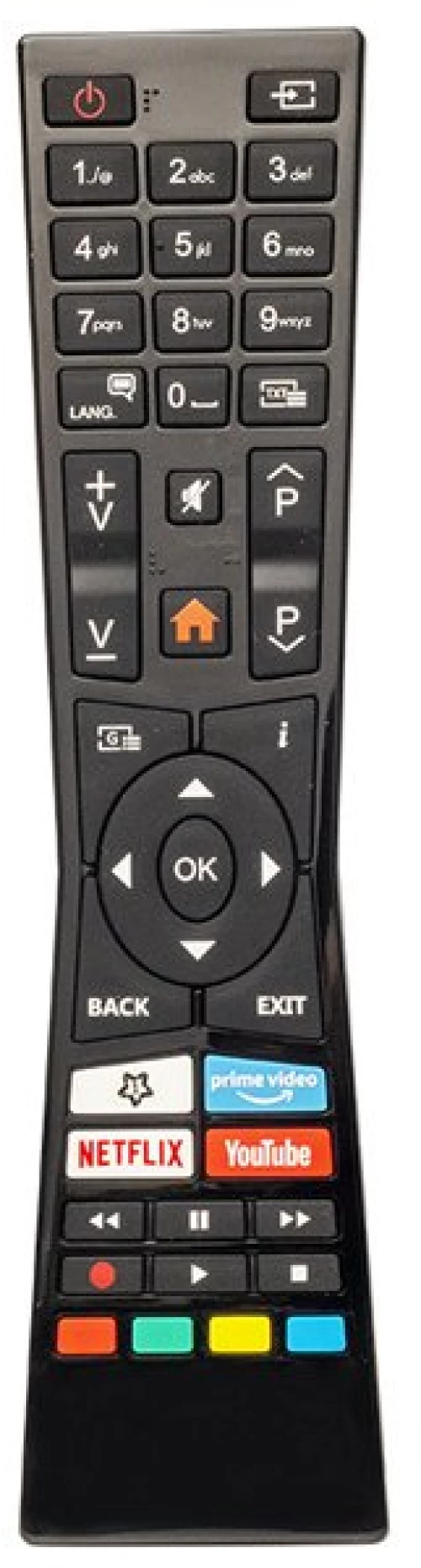 JVC RM-C3337 Netflix Youtube Remote Control