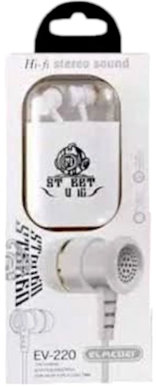 Ενσύρματα ακουστικά - EV-220 - 202562 - White