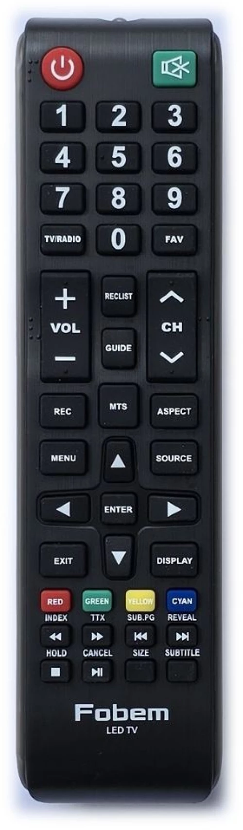 FOBEM LED TV ORIGINAL REMOTE CONTROL