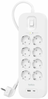 Προστασία από υπέρταση Belkin SRB003VF2M (2 m)