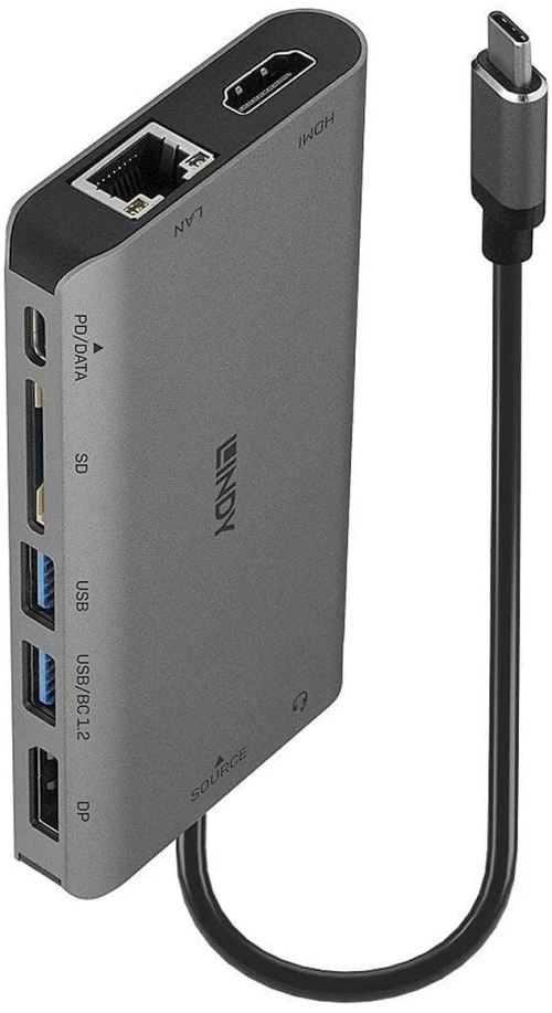 Dockstation LINDY 43323 Γκρι