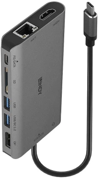 Dockstation LINDY 43323 Γκρι
