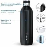 Θερμοσ Brita Μαύρο 1 L