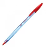 Μολύβι Bic Cristal Soft Κόκκινο Διαφανές 1-2 mm 50 Τεμάχια (50 Μονάδες)